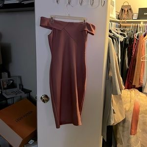 Formal blush pink ElleCLO dress